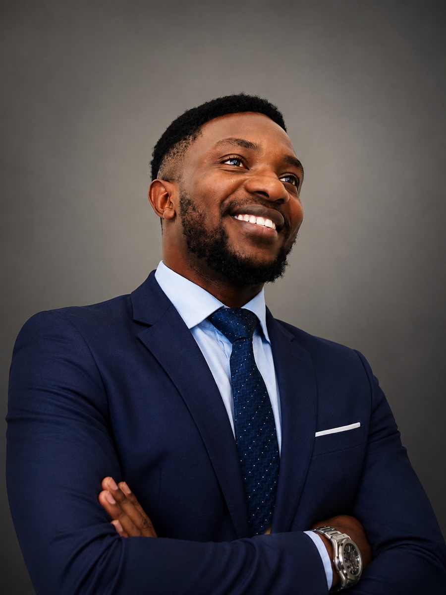 Portrait of Lawrence Eze